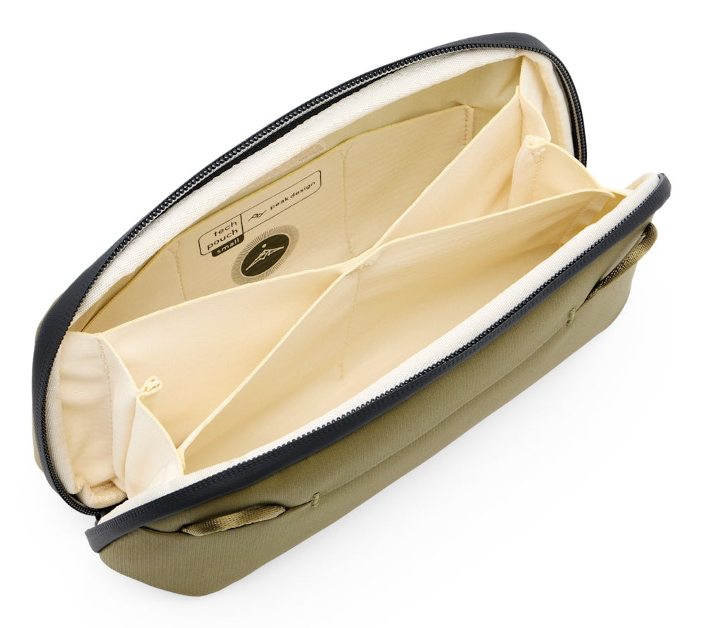 Peak Design Tech Pouch Zubehörtasche – Nylon/Polyester, Grün