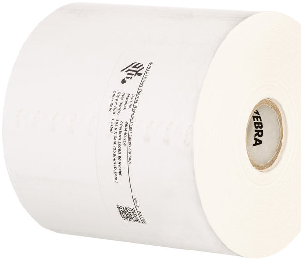 Zebra Thermorolle 58 mm × 11 m, Kern 13 mm – 50 Rollen