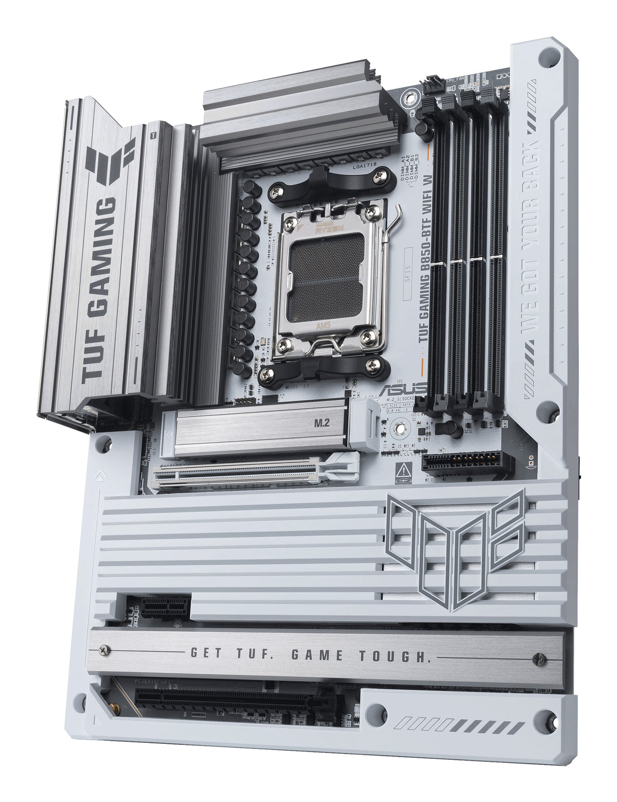 ASUS TUF GAMING B850-BTF WIFI W – Mainboard – Sockel AM5, AMD B850, ATX, DDR5
