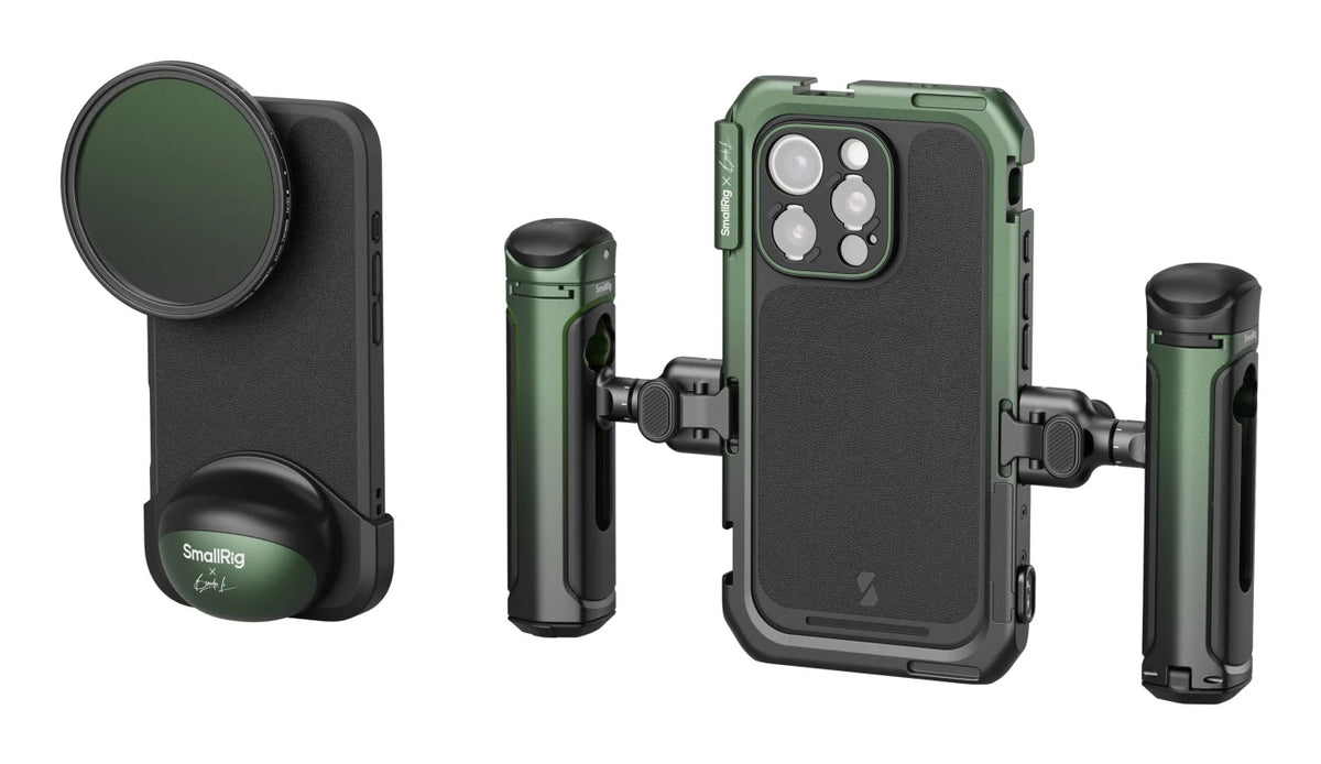 SmallRig Halterung – für Apple iPhone 16 Pro Max, 175 × 201 × 81 mm, grün