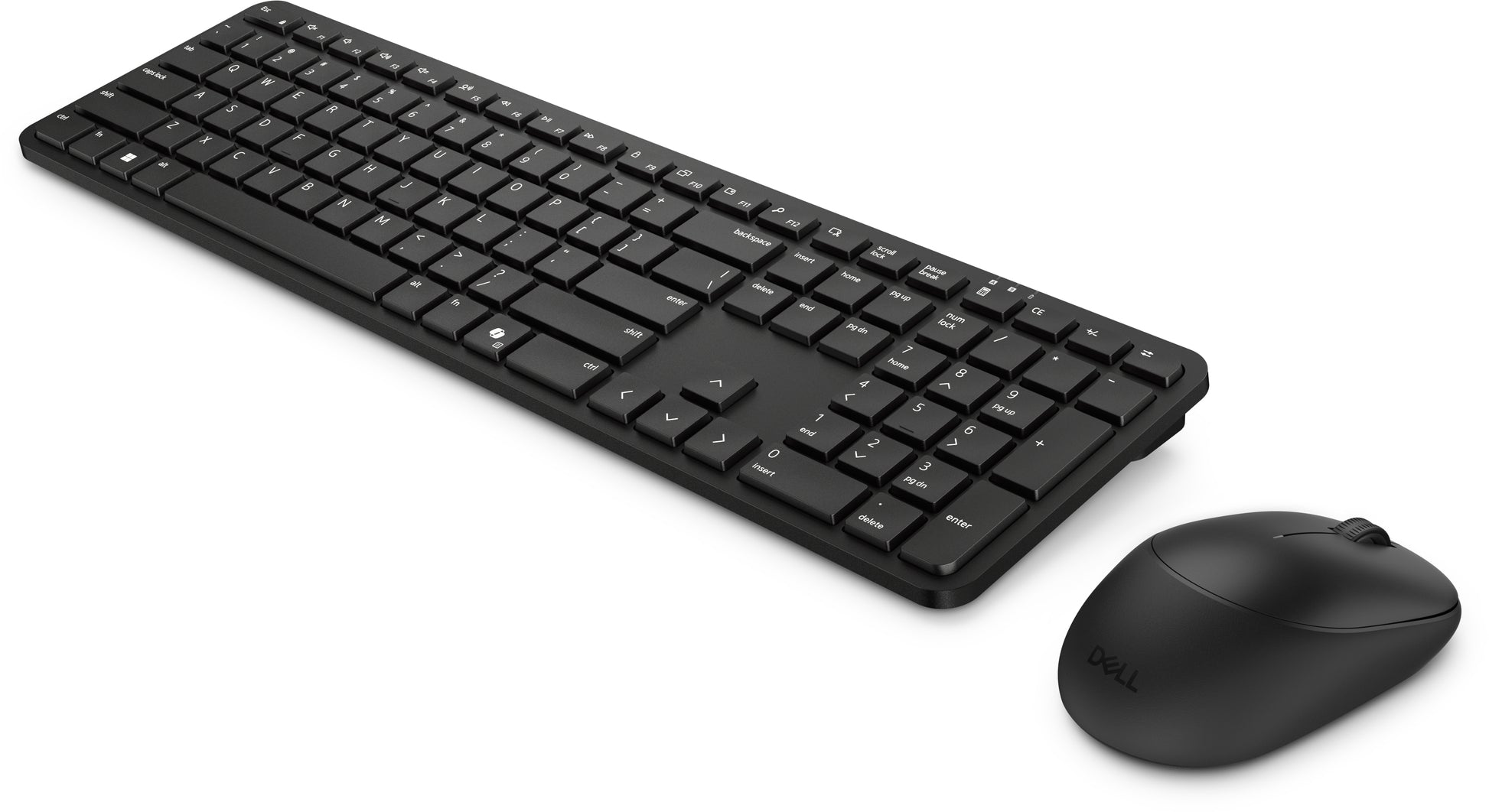 DELL Pro 5 – Tastatur- und Maus-Set – 2,4 GHz USB-A (Empfänger) – QWERTZ (CZ/SK) – Schwarz