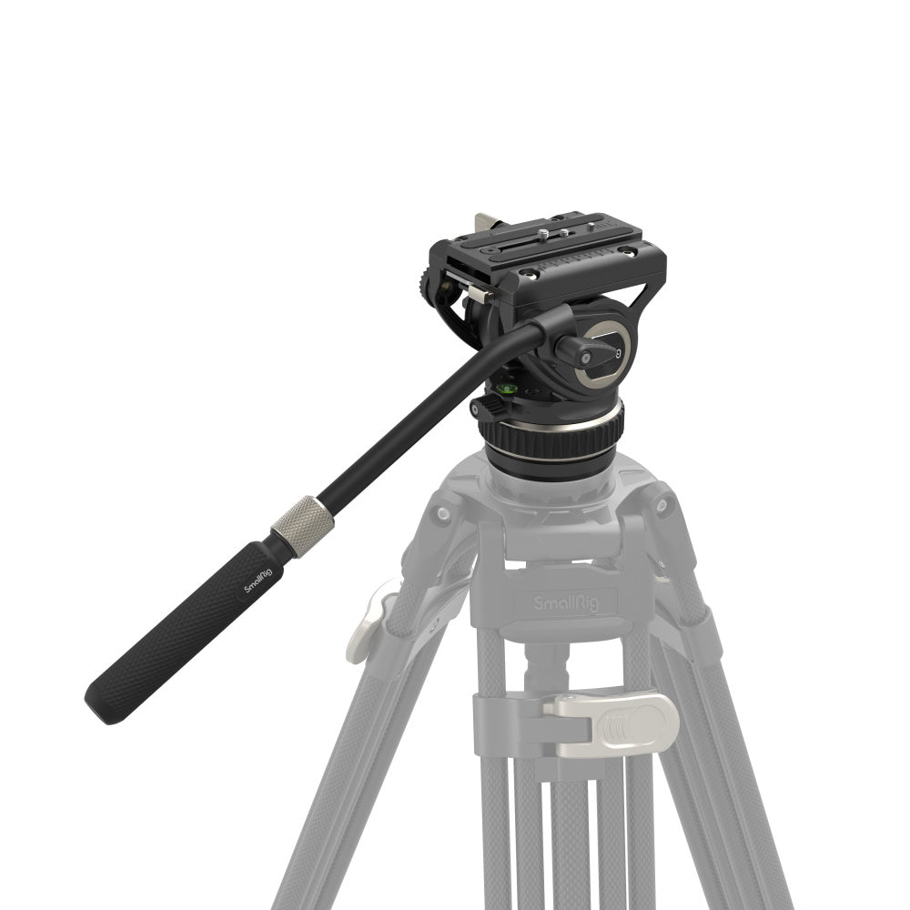 SmallRig DH10 Montageplatte – 10 kg, 1/4", 3/8" – für Manfrotto Quick Release Plate (501PL) – Schwarz
