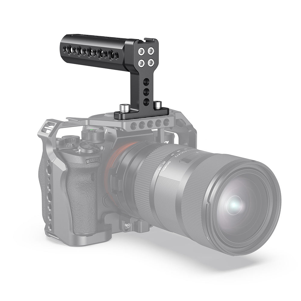 SmallRig 1638C Oberer Griff – Aluminium, Traglast 10 kg, 1/4-20" & 3/8-16" Gewinde – für universelle Kameras