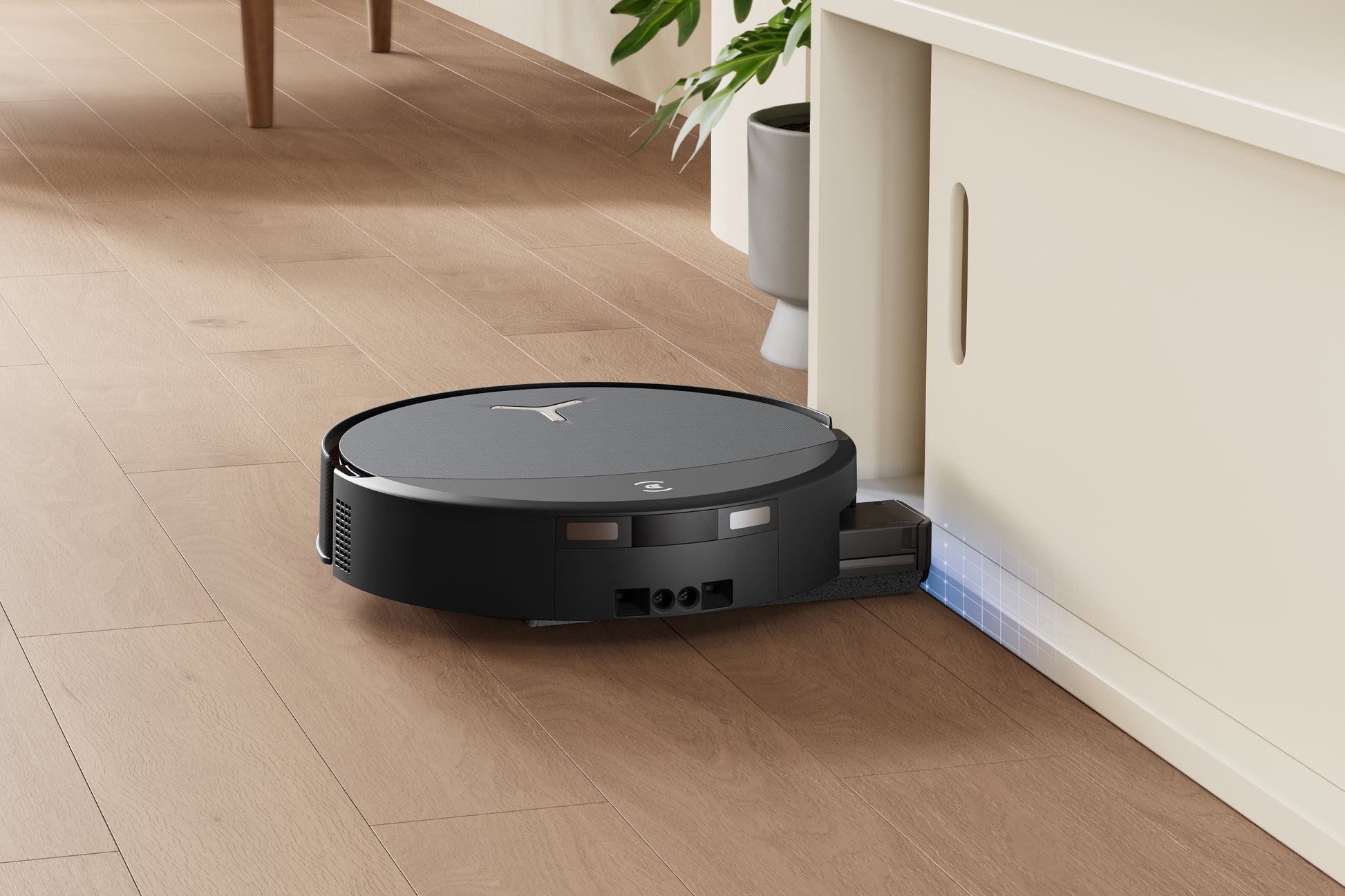 Ecovacs Saugroboter DEEBOT T90 PRO OMNI, mit Absaugstation, mit Wischfunktion – 30000 Pa, 350 min, Höhe 98 mm