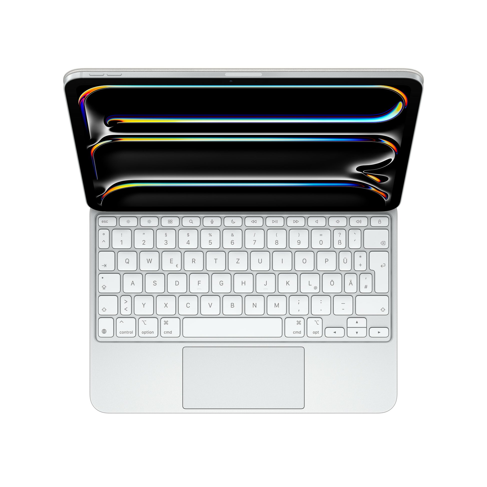 Apple Magic Keyboard Tastatur-Case für iPad Pro 11" (4. Gen.) – Smart Connector, QWERTZ (CH) – mit Trackpad