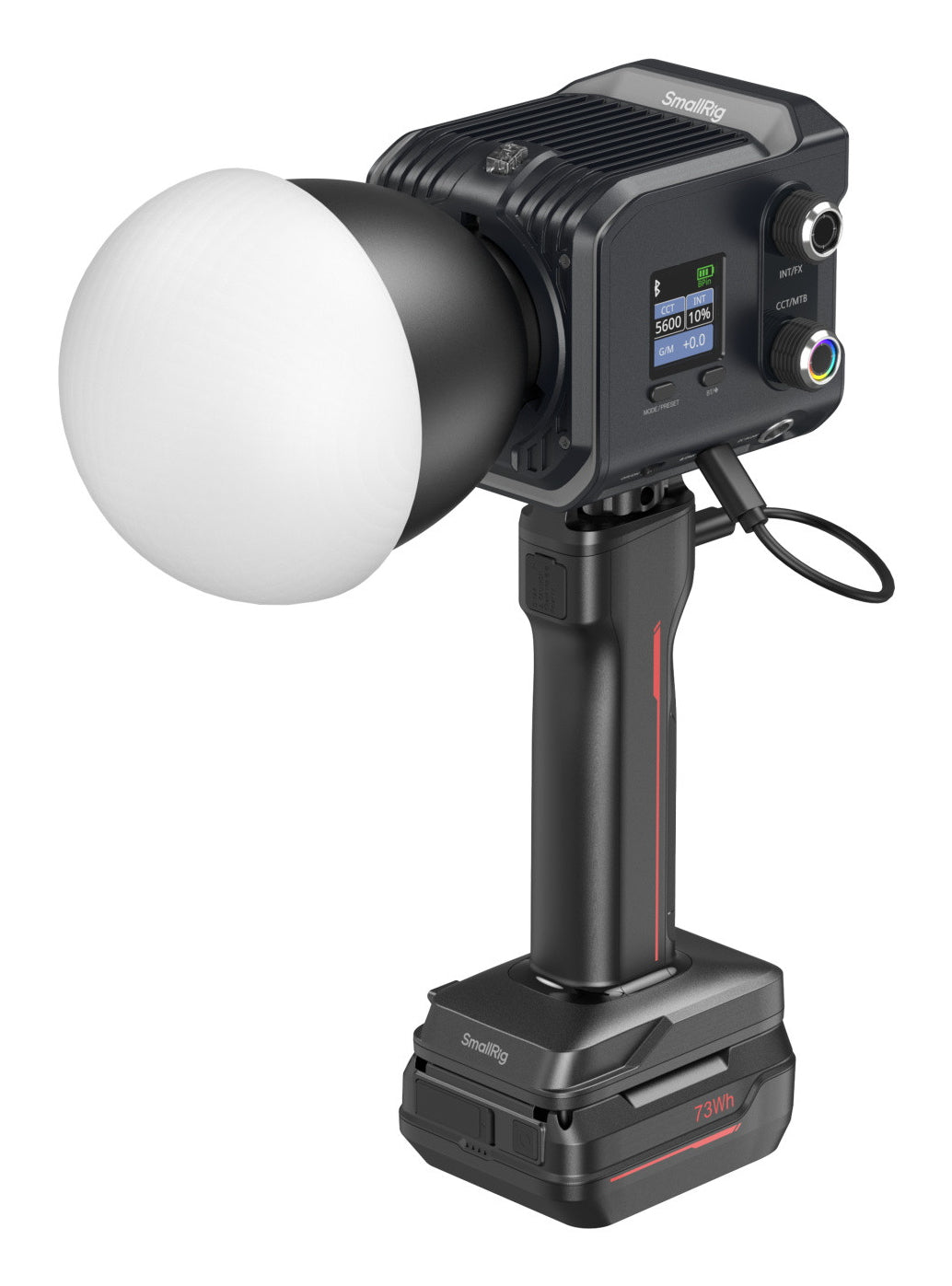 SmallRig RC 100C – 100 W COB Dauerlicht, 2500–10000 K, 11000 Lux – Schwarz