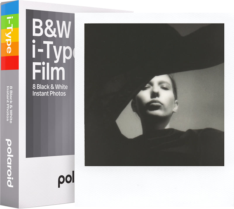 Polaroid i-Type Sofortbildfilm – ISO 640, Schwarzweiss – für OneStep2, OneStep, Now u. a. – 8er-Pack