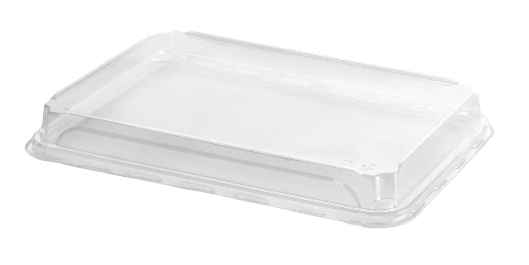 Duni Deckel Contrast XL, für 900 ml, APET – 256 × 182 × 32 mm – transparent – 200 Stk.