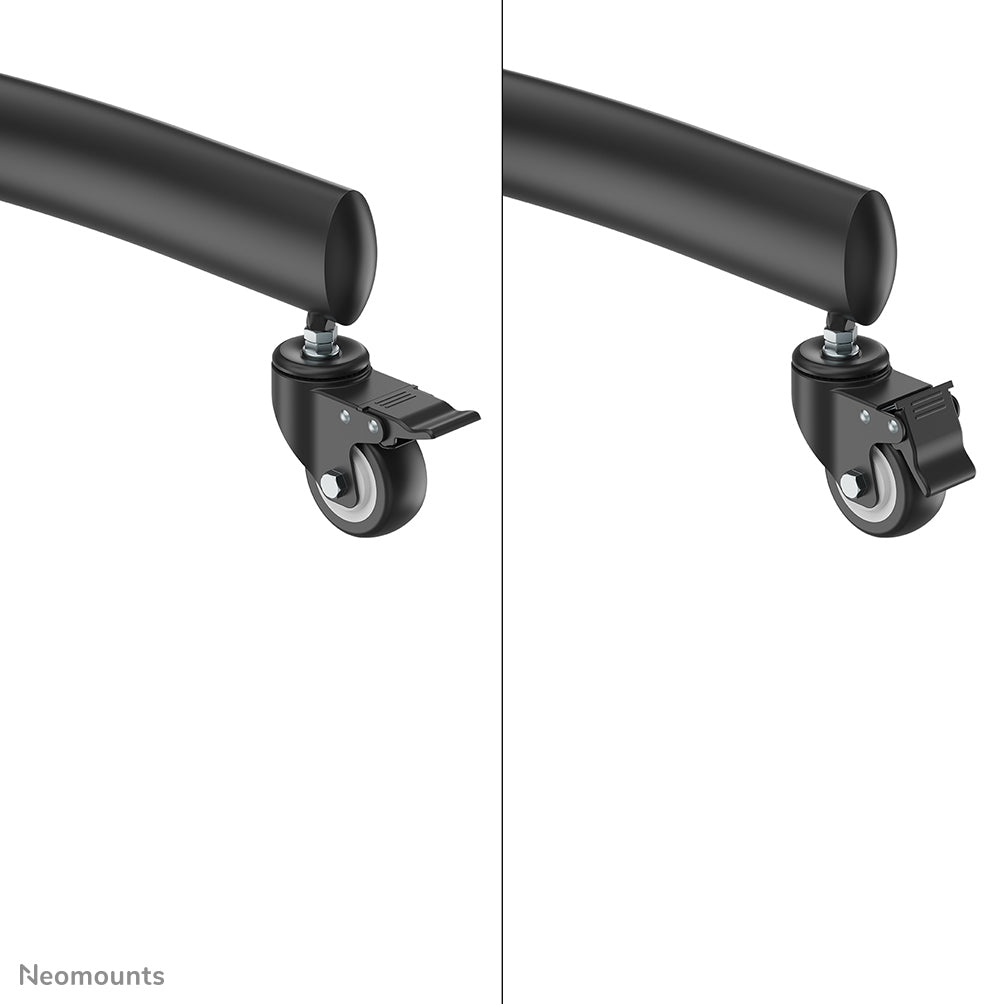 Neomounts PLASMA-M1950E – Trolley, höhenverstellbar, für 60–100", VESA 200×200–1000×600, bis 100 kg, schwarz