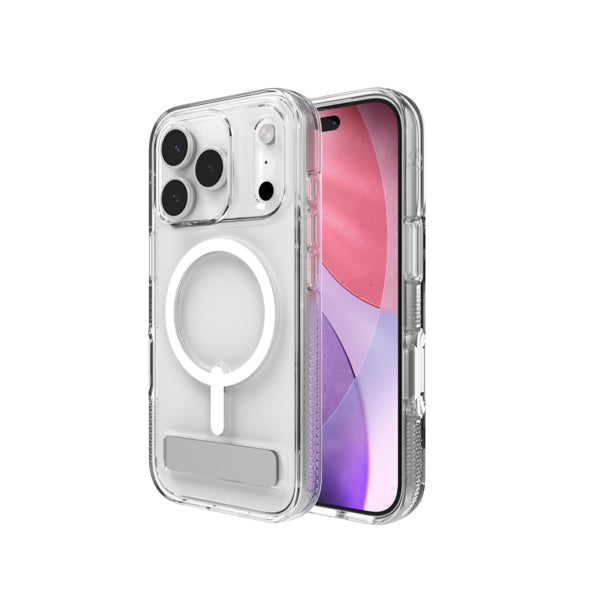 ZAGG Crystal Palace Snap Backcover – für Apple iPhone 17 Pro, Graphen, Transparent, bis 4 m Sturzsicher