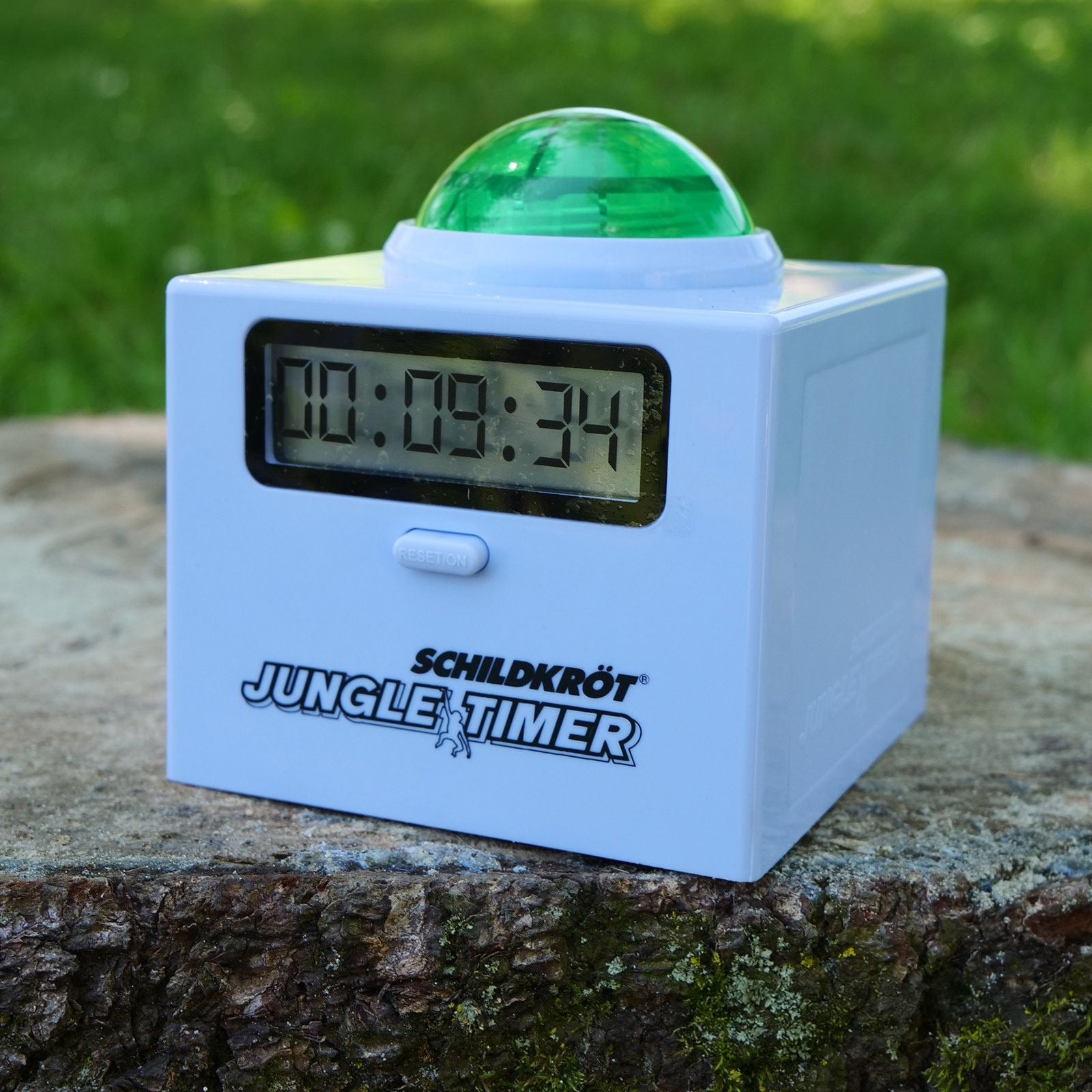 Schildkröt Funsports Jungle Timer Sport-Timer – digital, 3× AA, ohne Batterien – ab 5 J. – ABS, LCD – grün/violett