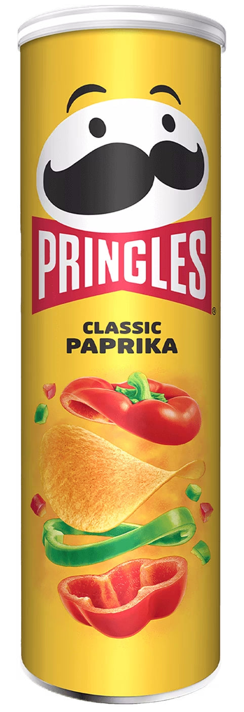 Pringles Chips – Classic Paprika – 185 g
