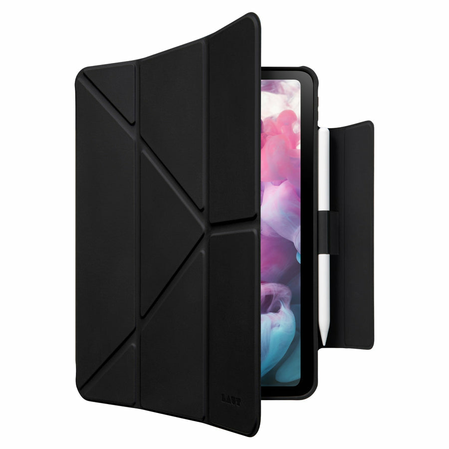 LAUT HUEX Slim Folio Tablet-Hülle für iPad 10,9" (10. Gen.) – Schwarz