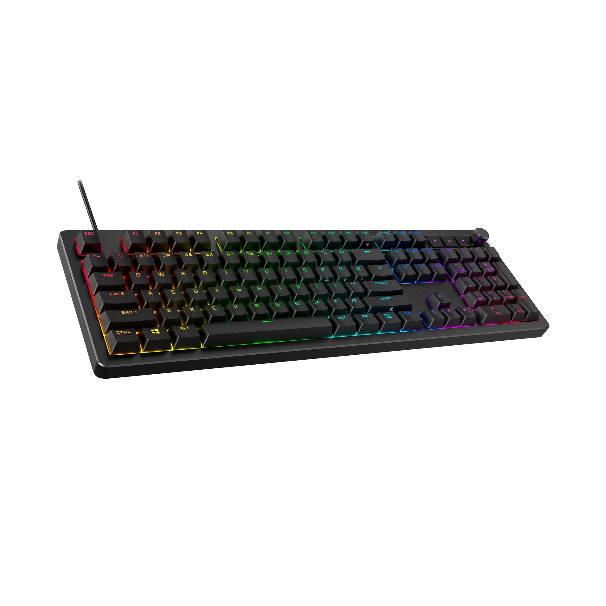 HyperX Alloy Rise – Gaming-Tastatur – mechanisch, USB, RGB – für PC, PlayStation & Xbox