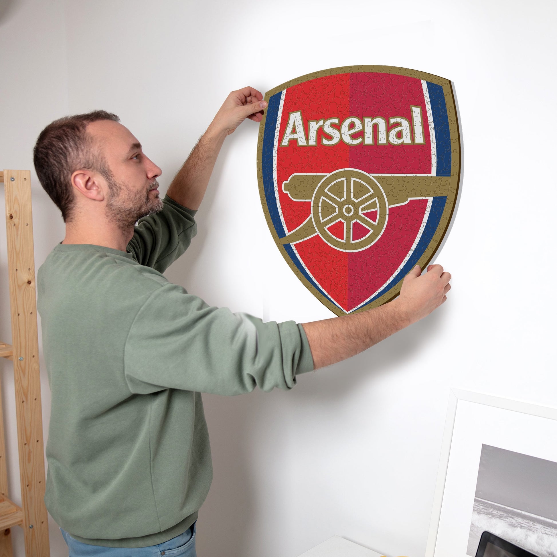 Iconic Puzzles Arsenal FC - Logo – Logikspiel, ab 10 Jahren