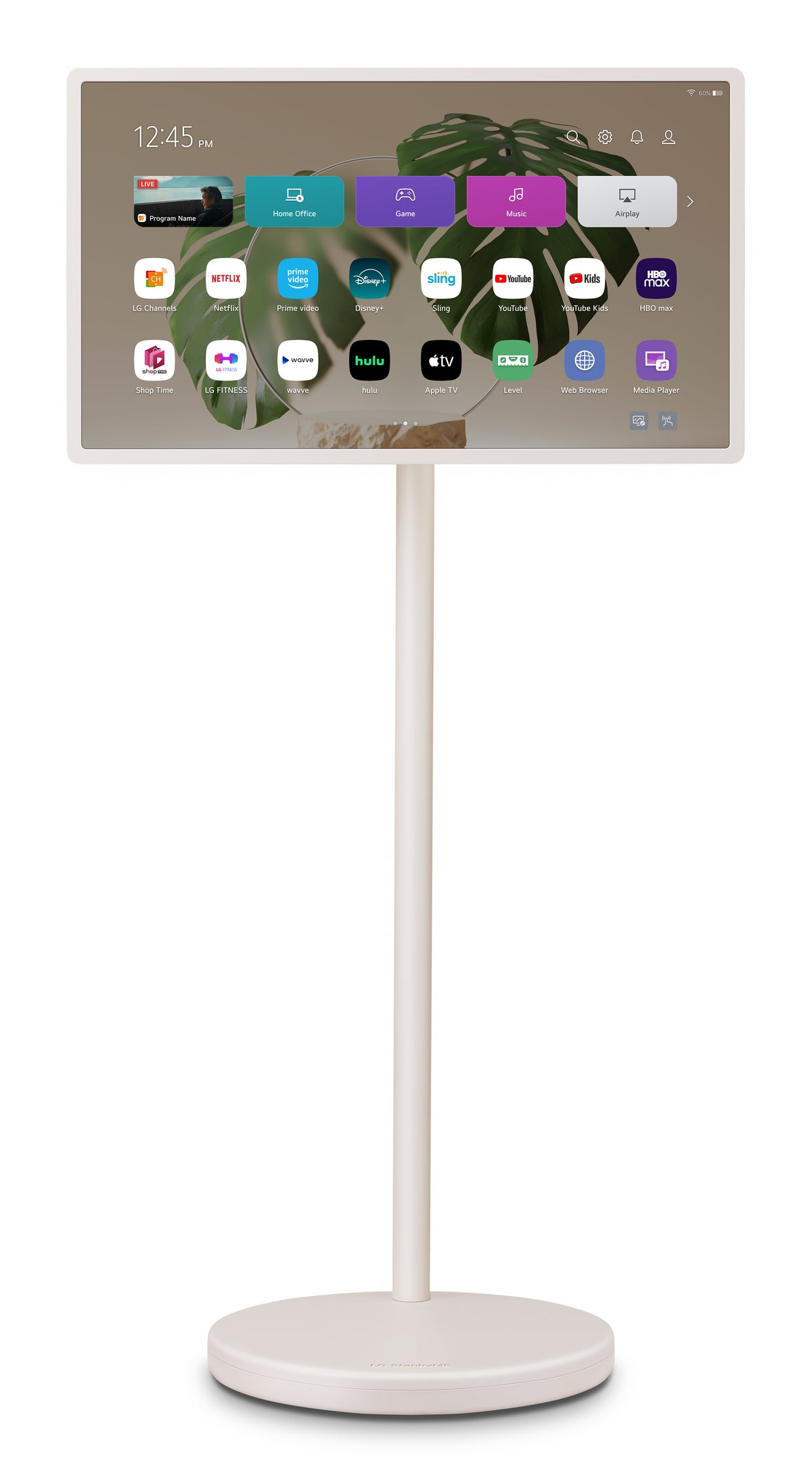 LG StanbyME 2 27LX6TDGA – 27" Interaktives Display – 2560 × 1440 – LCD – Touchscreen, webOS 24 – 60 Hz