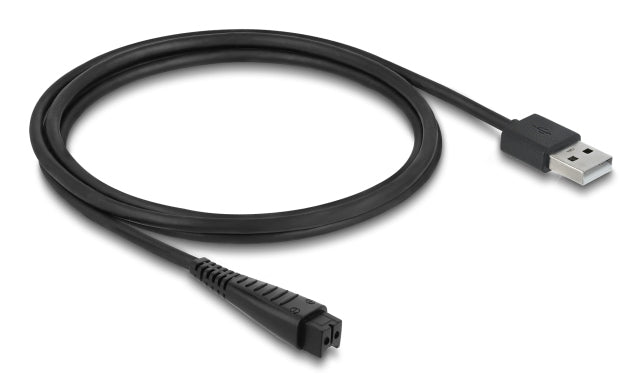 DeLOCK USB-Kabel – USB-A auf 2-polig – USB 2.0 (480 Mbit/s) – 1,5 m – für Panasonic ES-LV97 und mehr