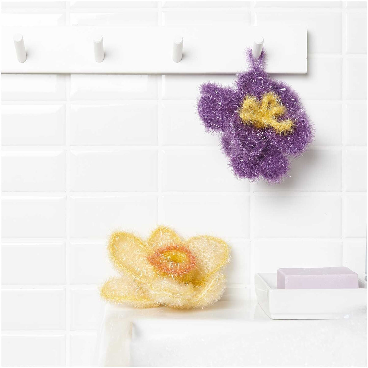 Rico Design Bubble – Häkelset – Frühlingsblumen – 7-teilig – Polyester