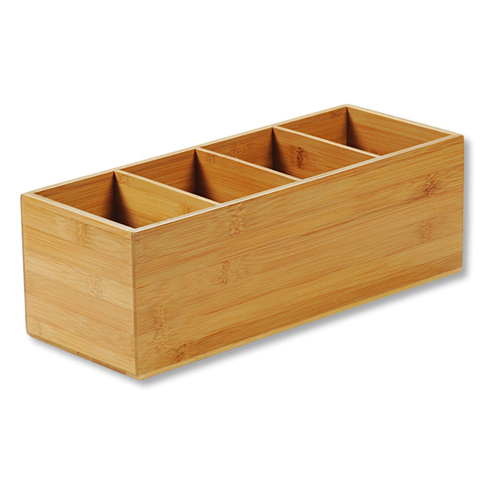 Kesper Schubladeneinsatz – Bambus – Braun – 350 × 120 × 140 mm