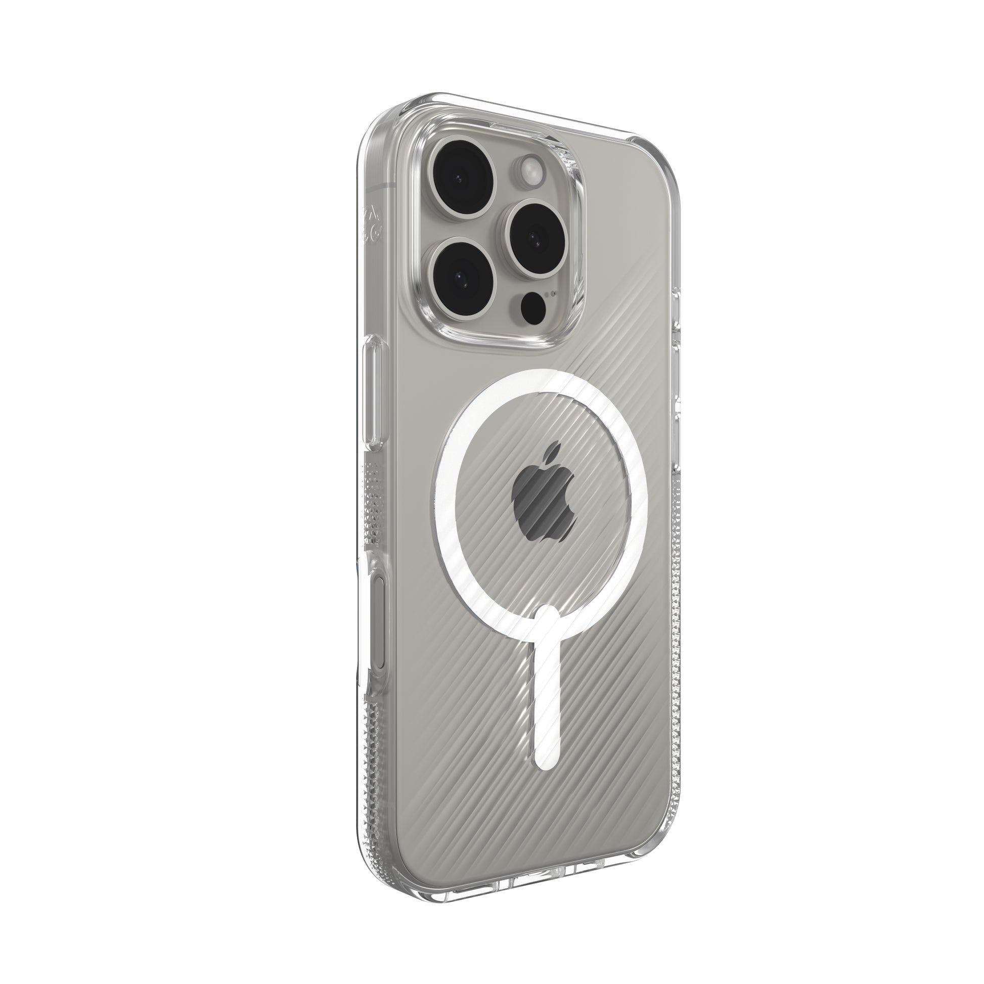 ZAGG Backcover Luxe – für Apple iPhone 16 Pro – transparent