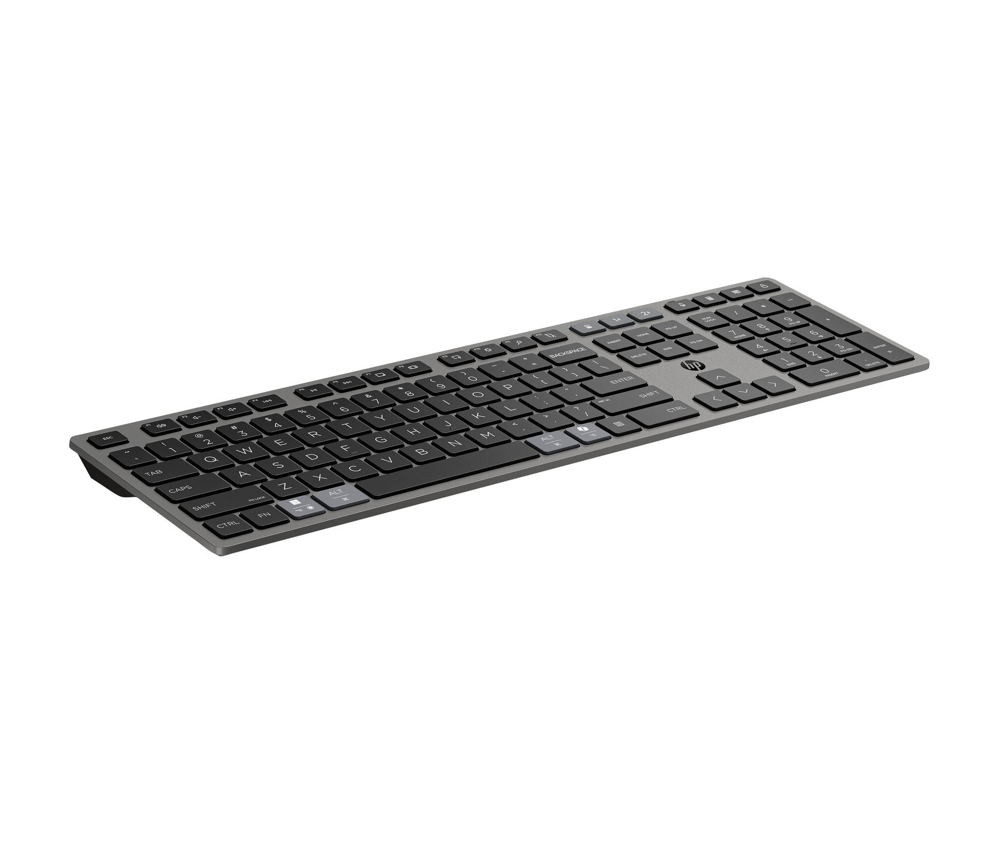 HP 720 – Tastatur – Bluetooth – USB‑A – Multi‑Device, Wiederaufladbar, Leise Tasten – Schwarz