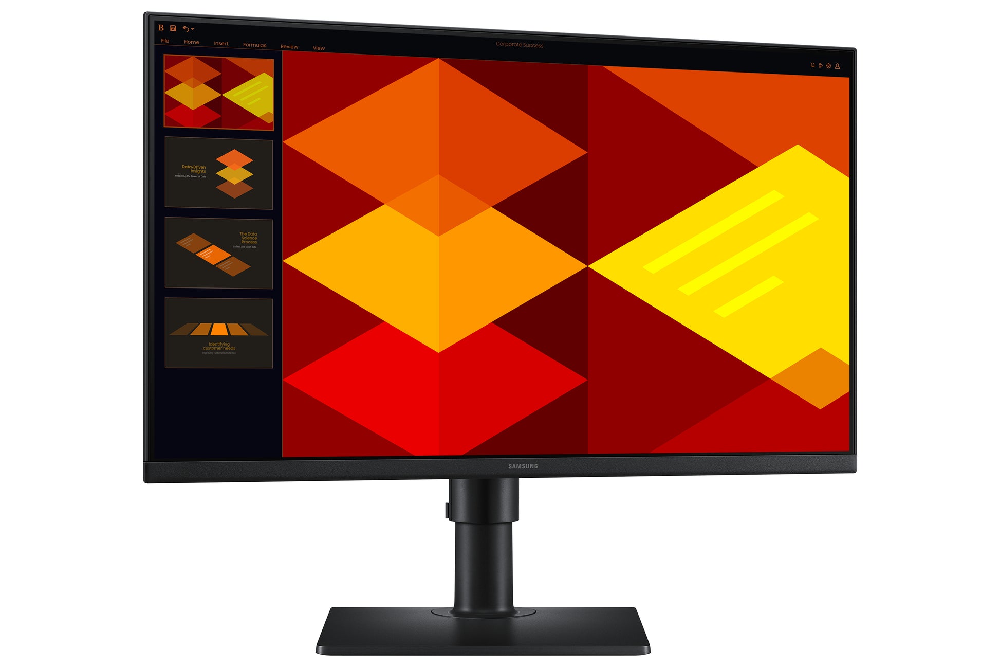 Samsung S40Gd – Monitor, 24" 1920 × 1080 (Full HD), IPS, 100 Hz, 250 cd/m², VESA 100 × 100, Schwarz