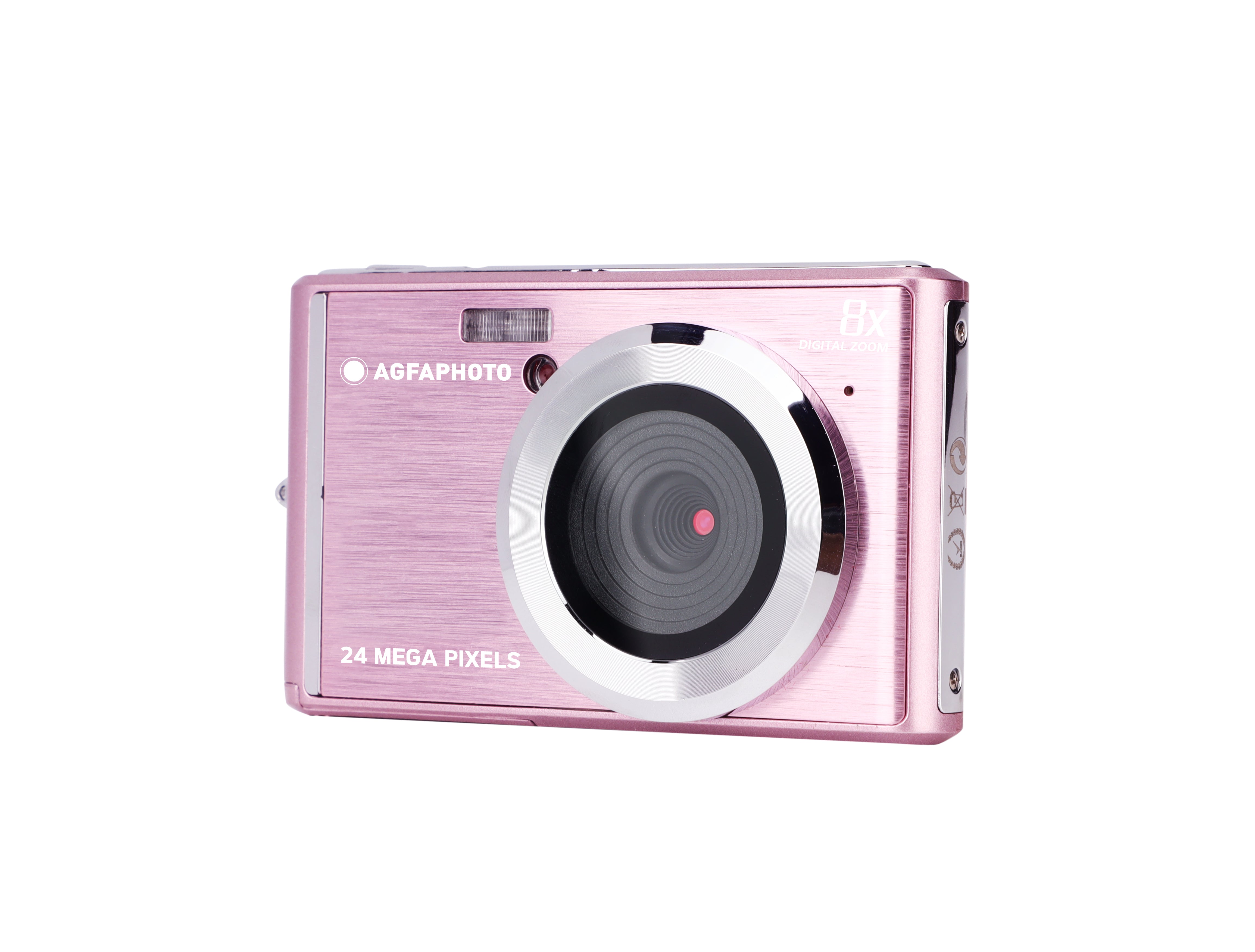 AgfaPhoto Compact DC5500 Kompaktkamera – 24 MP, 720p, Pink