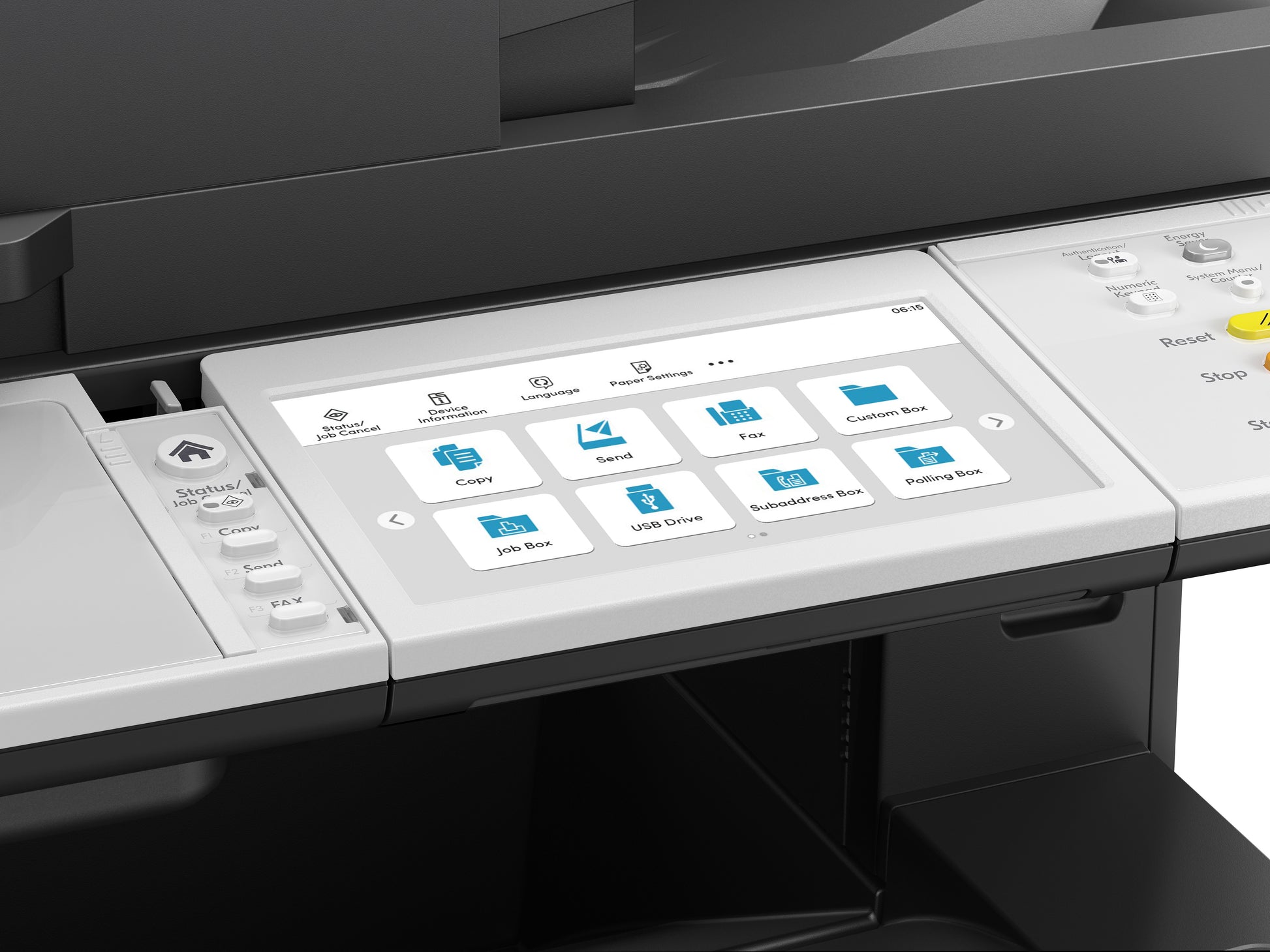 Kyocera MA6000ifx – S/W Laser-MFP A4, 4-in-1 – USB – Duplex, Duplex-ADF – 60 ppm S/W