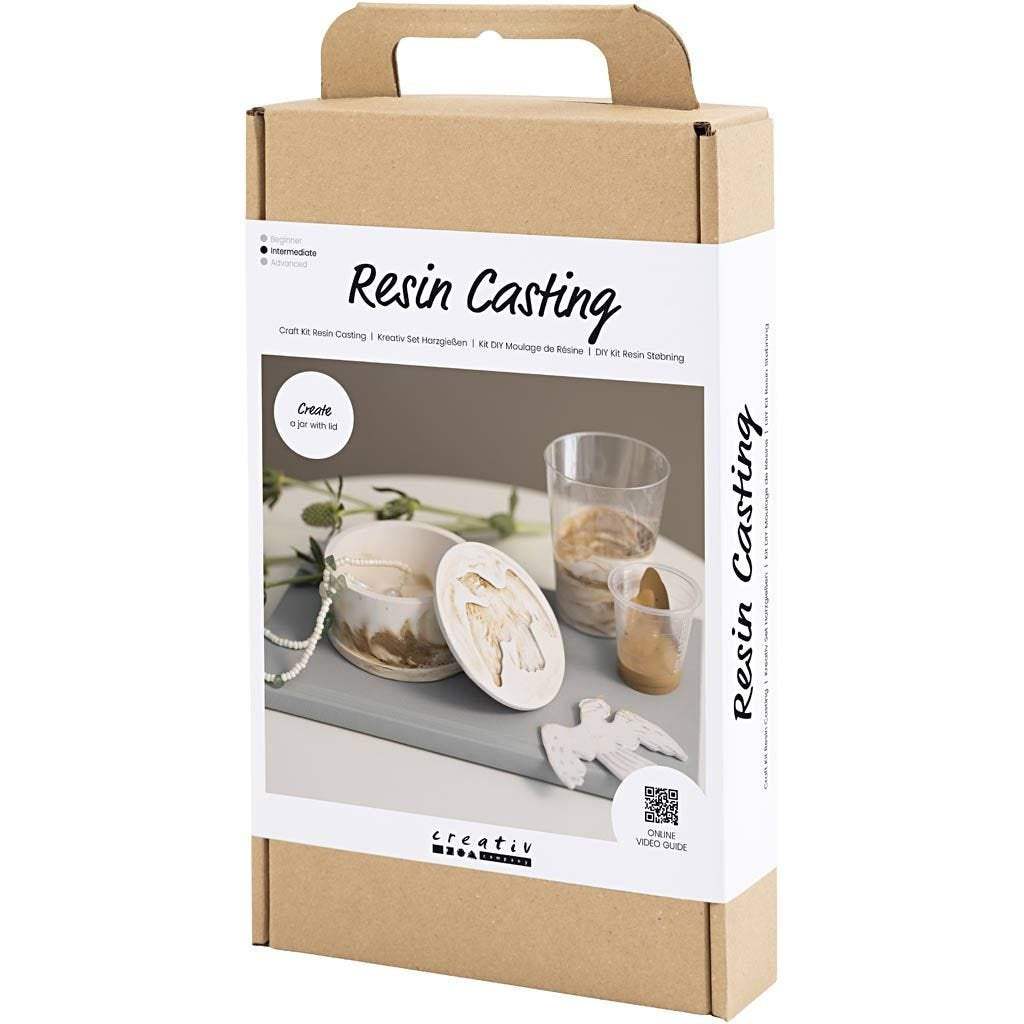 Creativ Company Giessharz-/Resin-Set – 200 g – lufthärtend