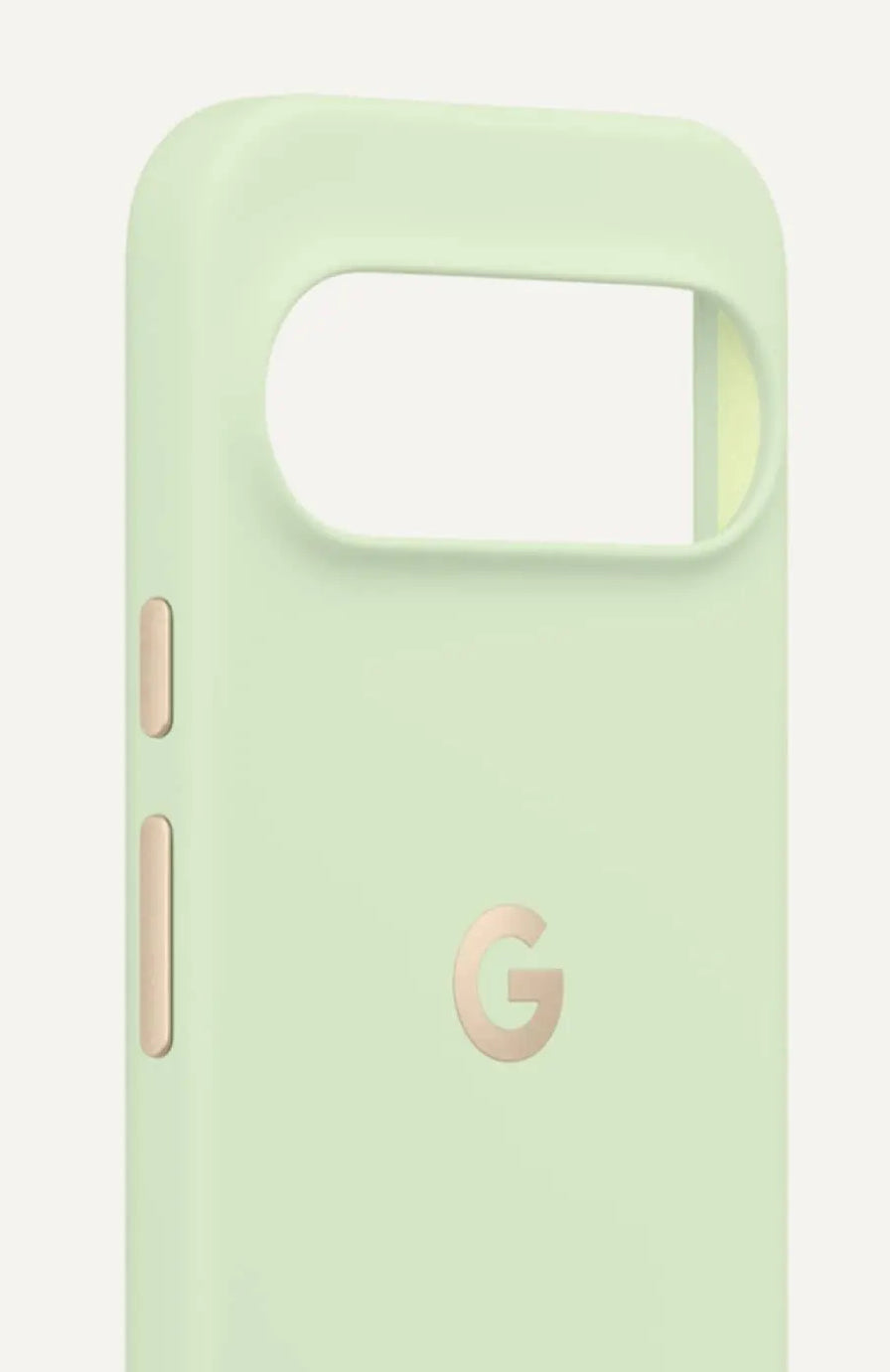 Google Backcover – für Google Pixel 10/10 Pro, Mikrofaser+PC+Silikon, Jade