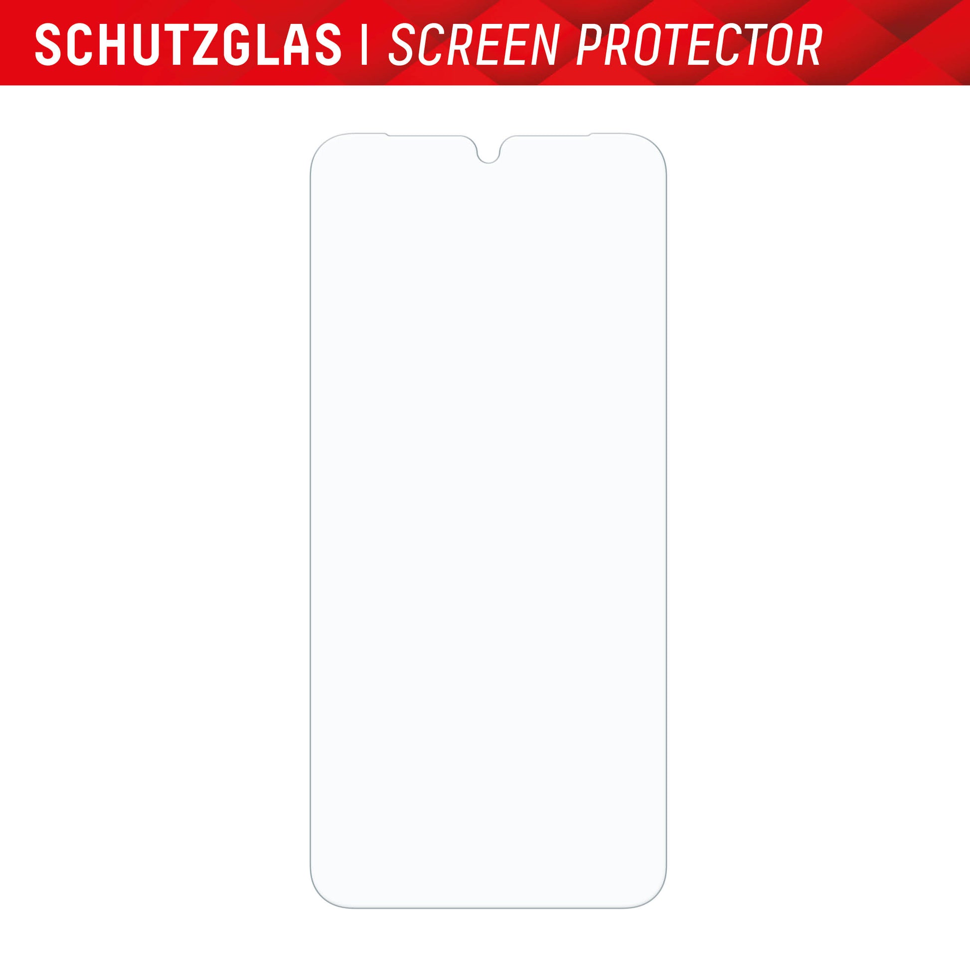Displex Displayschutz (Hybrid-Glas), 9H – für Galaxy A16 – mit Applikator