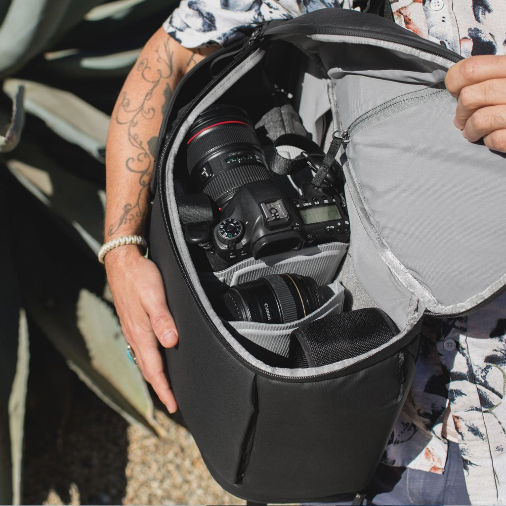 Peak Design Everyday v2 Kamerarucksack – 30 l, Platz für 6 Objektive, Nylon/Polyurethan – Schwarz