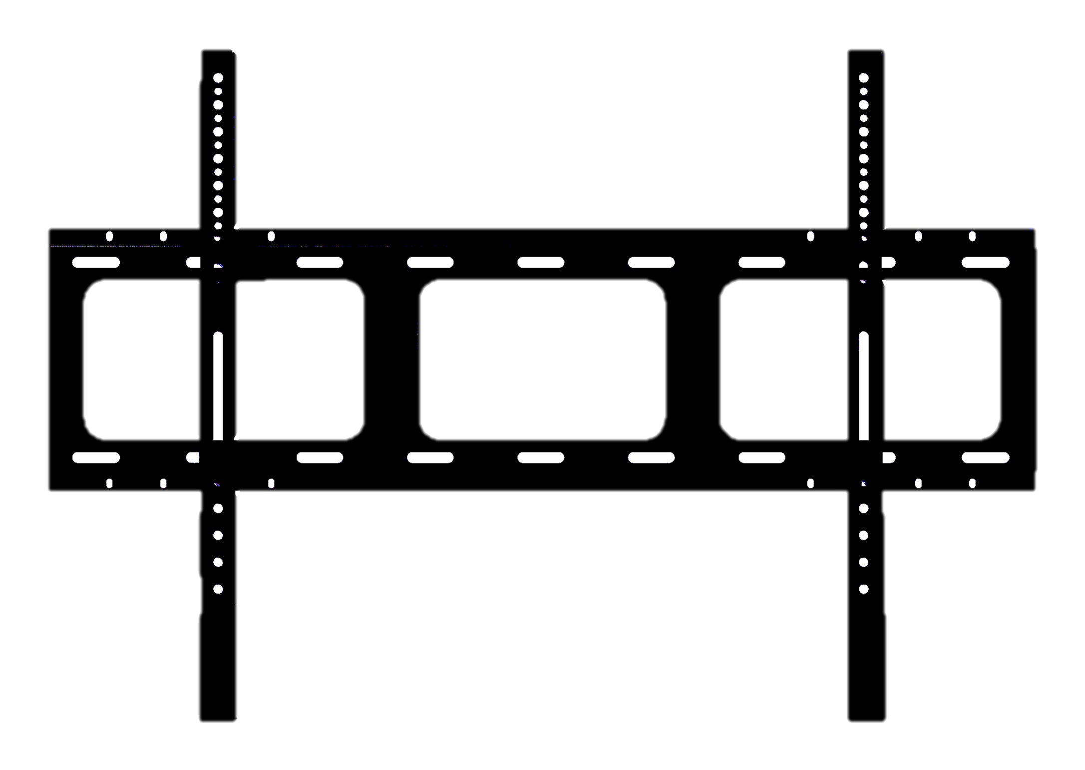 Yealink Wandhalterung – Fix – bis 65", für Yealink MeetingBoard 65 Pro – MB-WallMount-650