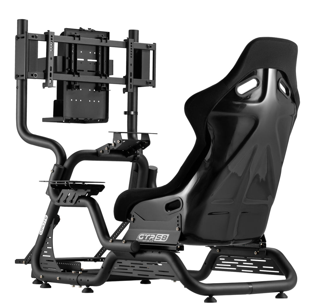 Oplite GTR S8 Infinity Force – Höhenverstellbarer Tisch, 62 × 96 cm, 150 kg, Schwarz