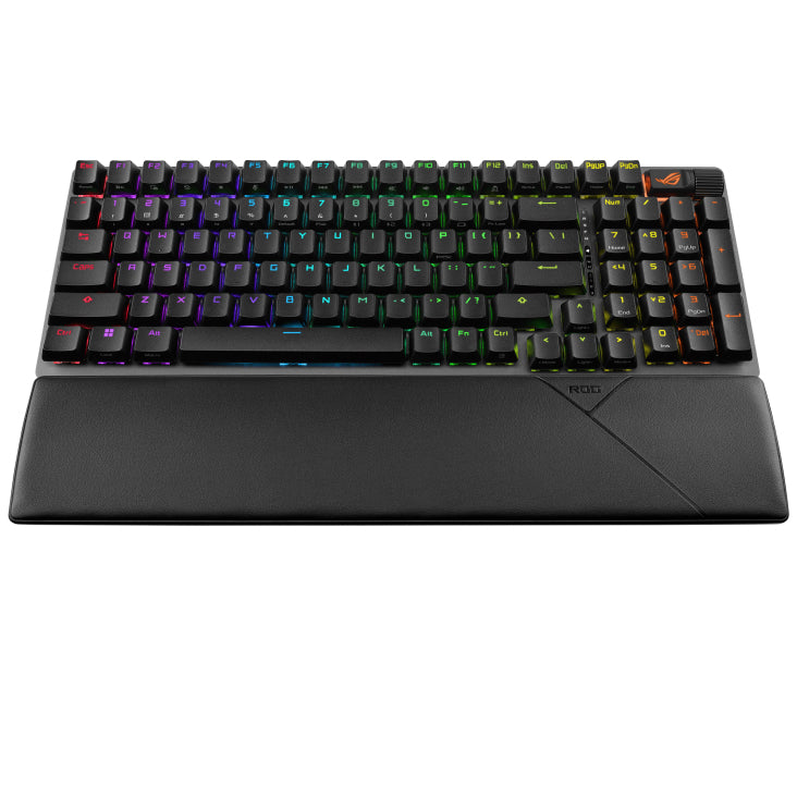 ASUS ROG Strix Scope II 96 – Tastatur 96% – Mechanisch – Bluetooth & 2,4 GHz (USB-A-Empfänger) – RGB