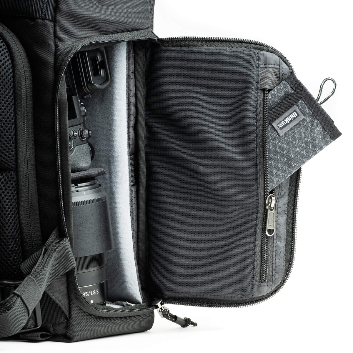 Think Tank FocusPoint Kamerarucksack – 31 l, Nylon/Polyester – für Notebooks bis 40,6 cm (16") – Schwarz