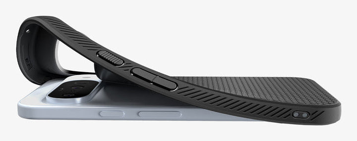 Spigen Liquid Air MagFit Backcover – für Google Pixel 10/10 Pro, TPU, Matt Schwarz