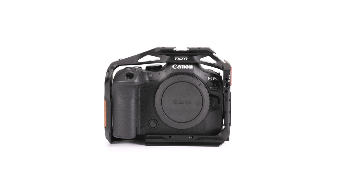 Tilta TA-T45-FCC-B Kameracage – Aluminium, 156 × 123 × 62 mm, 417 g – für Canon R6 Mark II – Schwarz