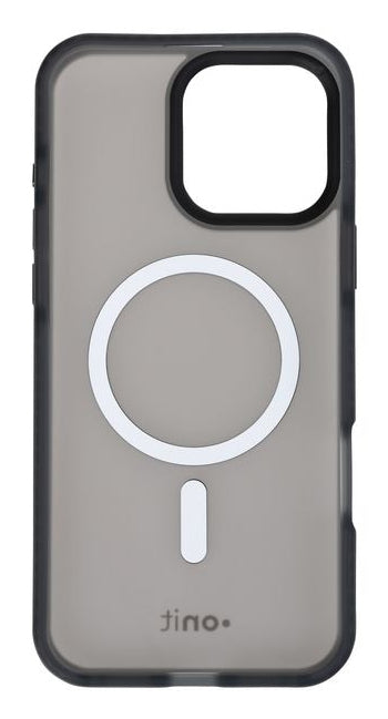 ONIT Backcover – für Apple iPhone 16 Pro Max, MagSafe, PC+TPE+TPU, Schwarz matt, bis 3 m sturzsicher