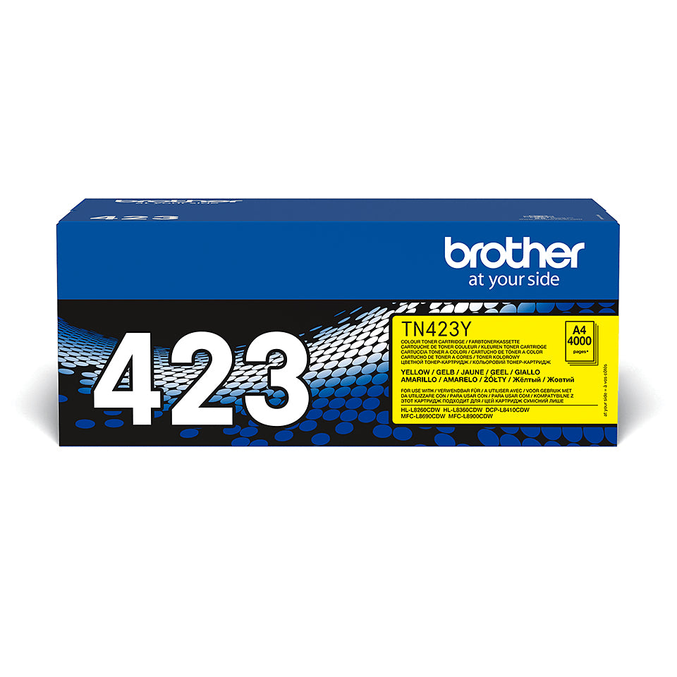 Brother Toner – gelb, 4000 Seiten