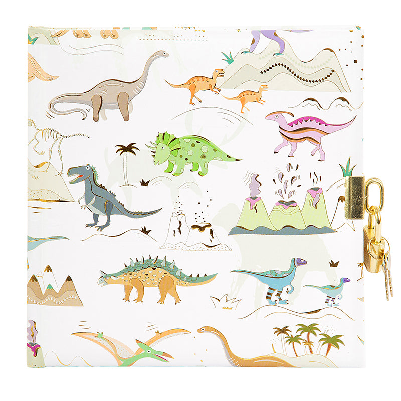 Goldbuch Tagebuch Dinosauria – 16,5 × 16,5 cm, 96 Seiten