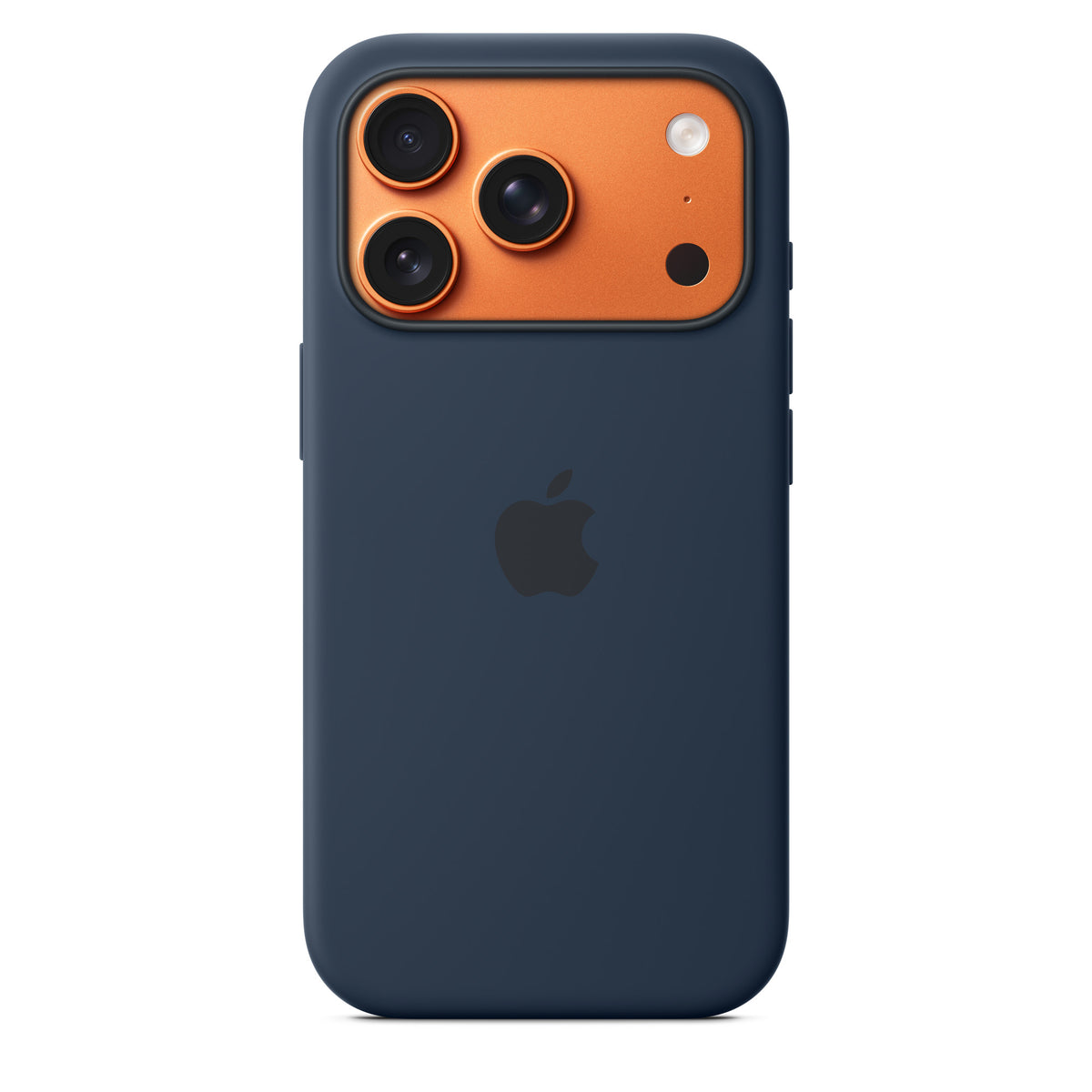 Apple Backcover – für Apple iPhone 17 Pro, MagSafe, Mikrofaser+Silikon, Mitternacht