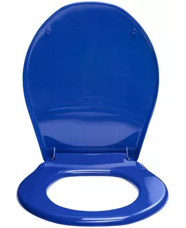 Diaqua Neosit Prestige – WC-Sitz – Polypropylen, Marineblau, Rund, 39,5 × 45,5 cm