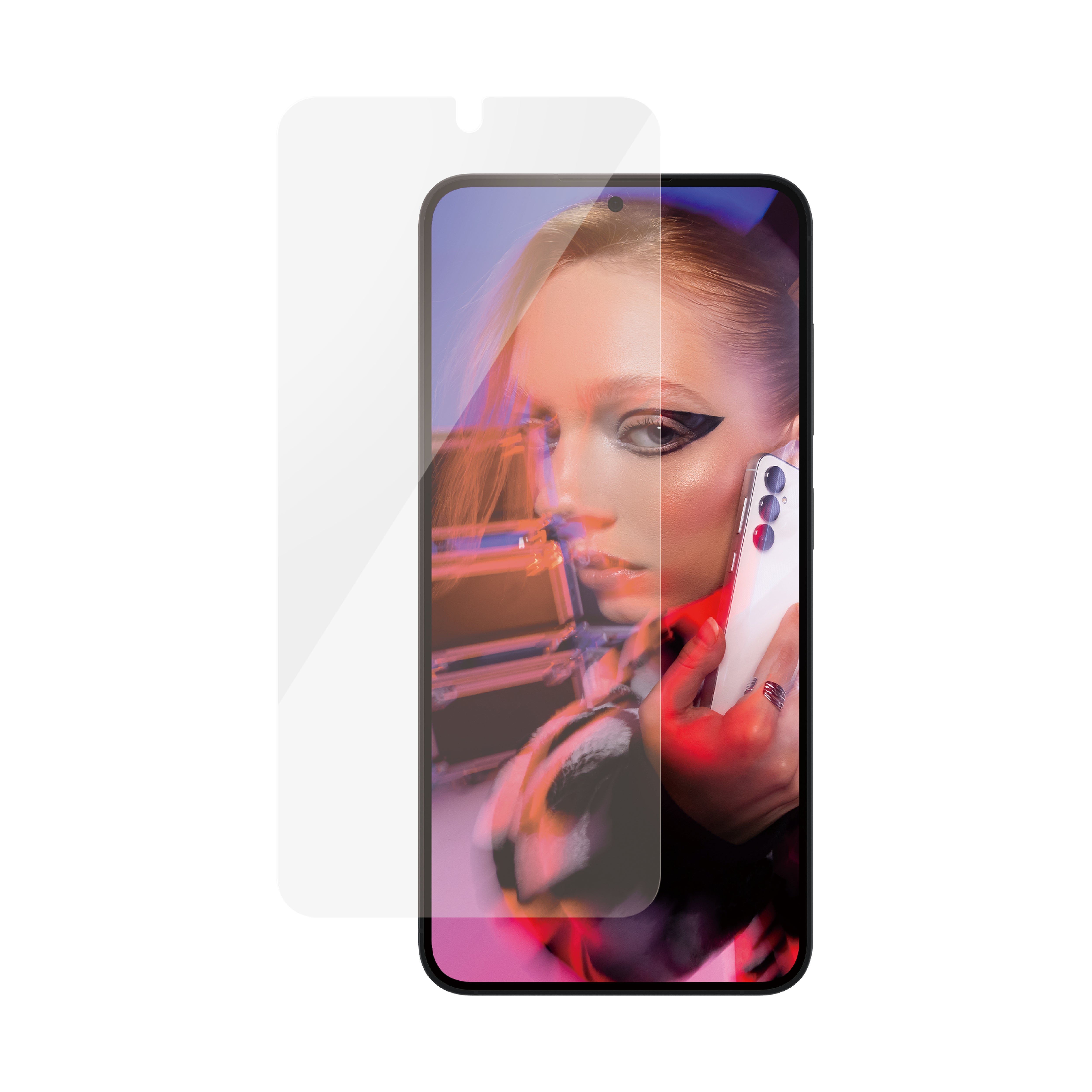 PanzerGlass SAFE. – Displayschutz (Panzerglas), Ultra-Wide Fit – für Galaxy S24 – mit Applikator