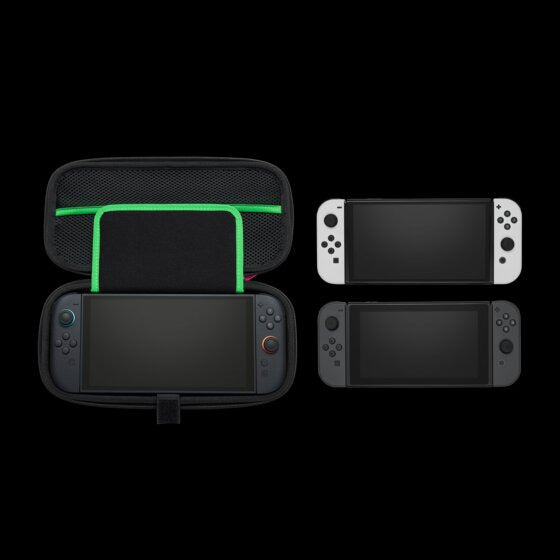 PowerA NSCS0603 – Hartschalenkoffer für Nintendo Switch-Serie (Switch 2/OLED/Lite), 9 Spielkarten, 2 microSD