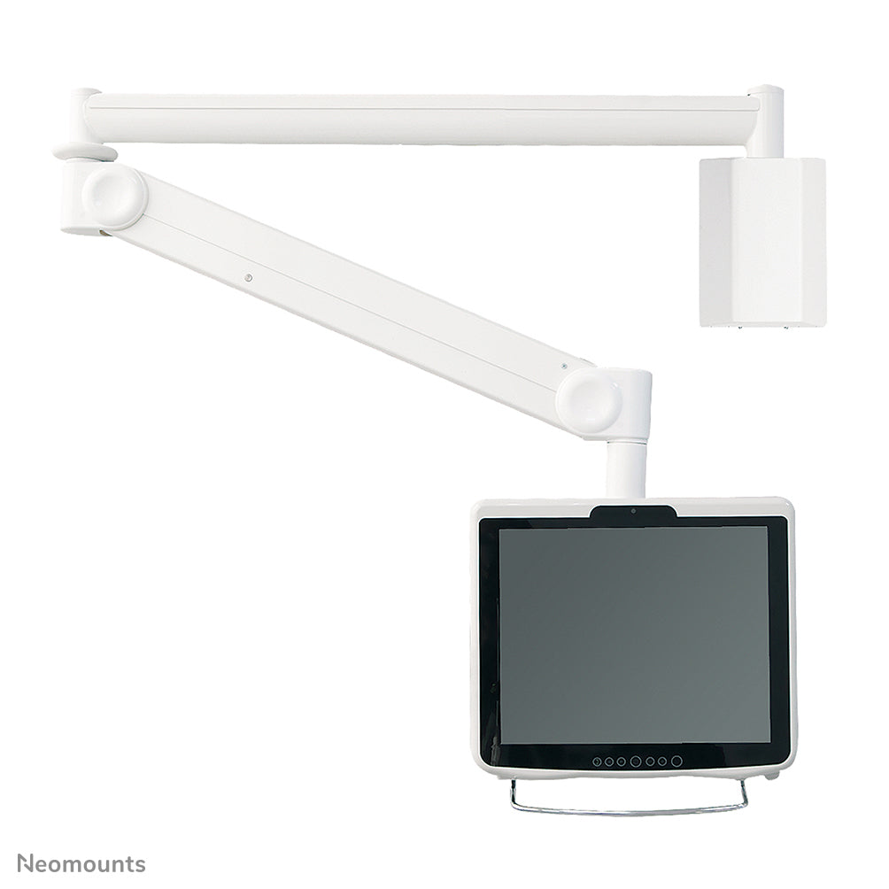Neomounts FPMA HAW100HC – Monitorhalterung, bis 30", VESA 75 × 75 mm, 12 kg, neigbar, silber