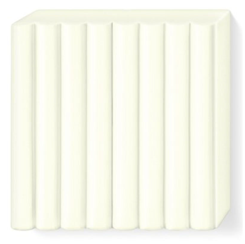 Staedtler Modelliermasse, Soft (ofenhärtend, 110 °C, 30 min), Weiss, Nachtleuchtend, 57 g, 8 Stk.