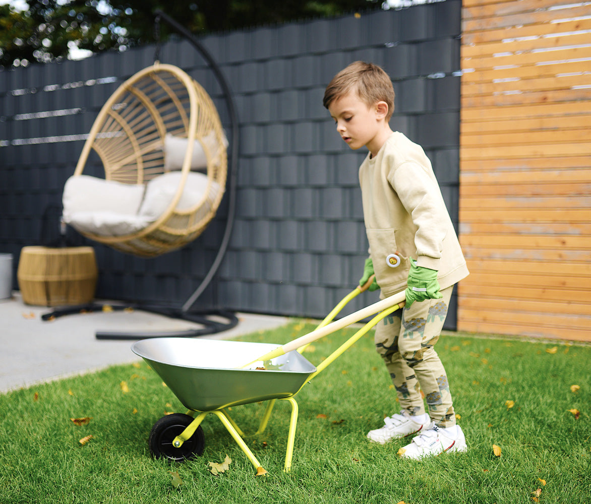 Small foot Schubkarre (Spielzeug) – max. 15 kg – 79,0 × 50,0 × 36,0 cm – ab 3 J.