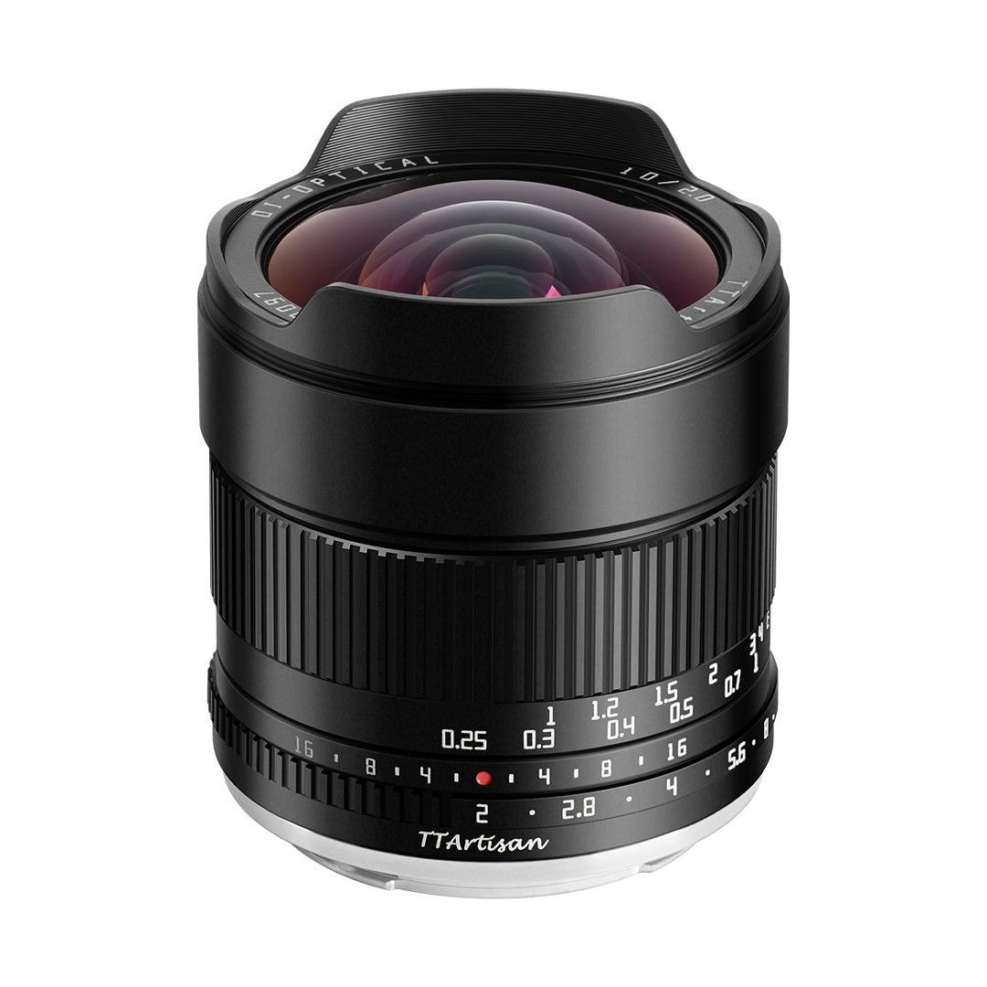 TTArtisan 10 mm f/2 Objektiv – für Fujifilm X-Mount – APS-C, 72 mm Filter, 0,25 m Naheinstellgrenze, 345 g
