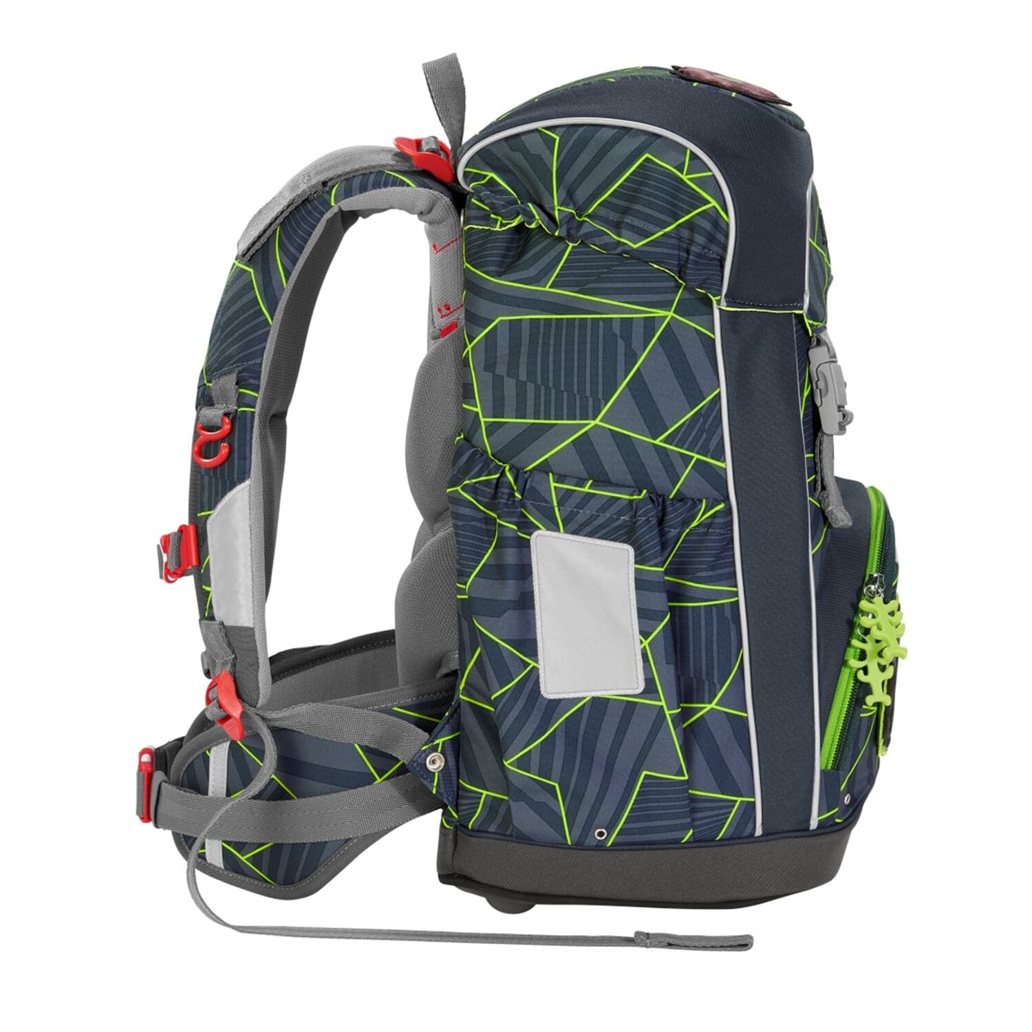 Step by Step Schulrucksack-Set Giant – 5-teilig – Dark Cat Chiko – Recycelte Materialien
